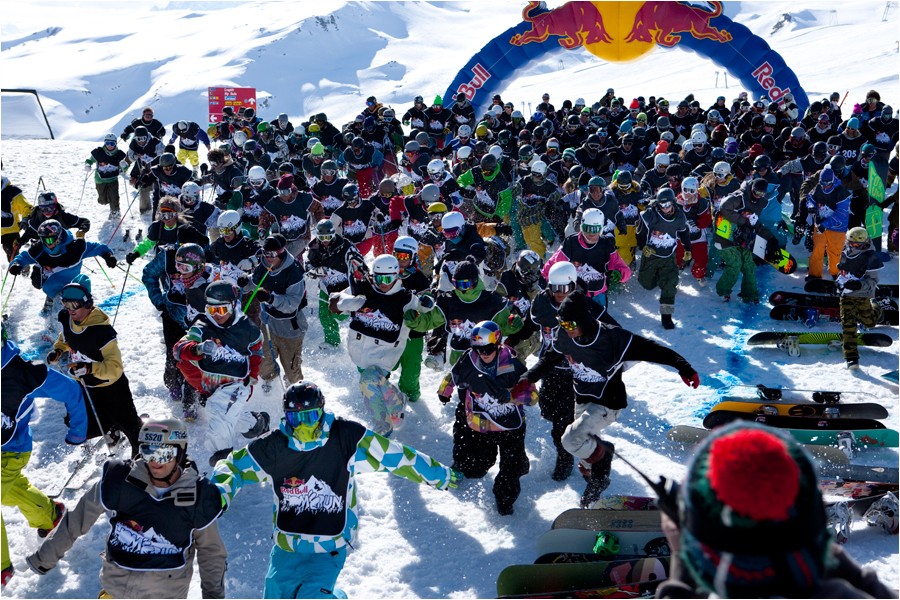 La ru&eacute;e vers les boards &copy;RedBull