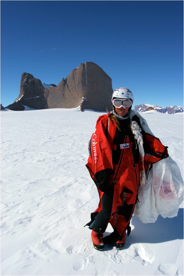 Antarctique : G&eacute;raldine Fasnacht
