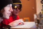 Matt Walker et Sammy, en session Chat sur NS.