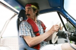 Kev au volant du 4x4 du pop