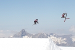 Laurent De Martin et Jonas Hunziker en action