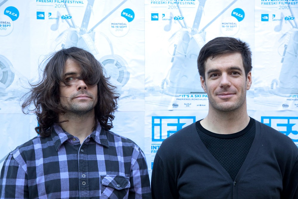 JP Auclair et Julien, avant.