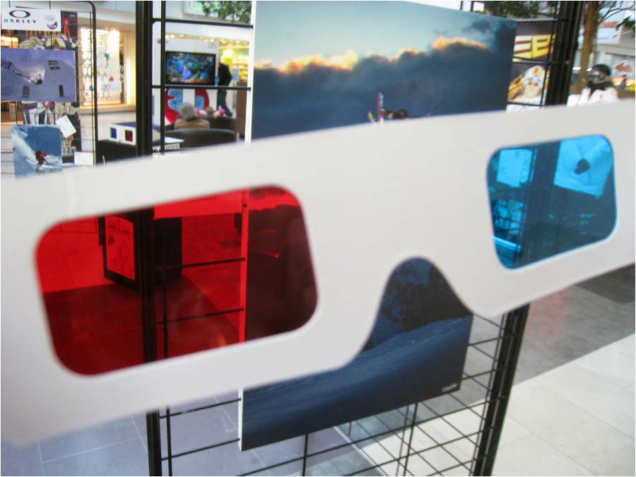 L'expo de photos 3D.