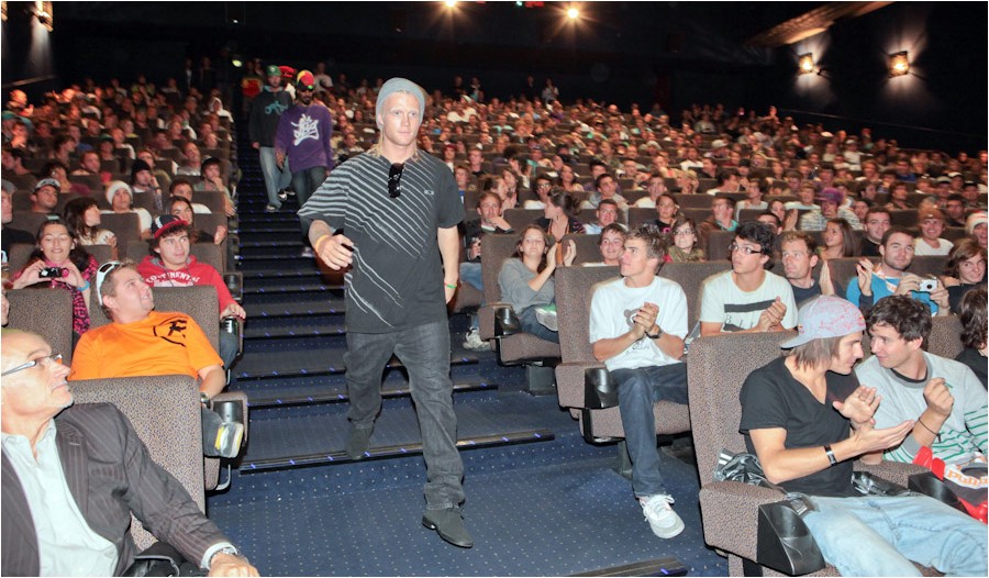 Tanner Hall le soir de la projection de Like a Lion