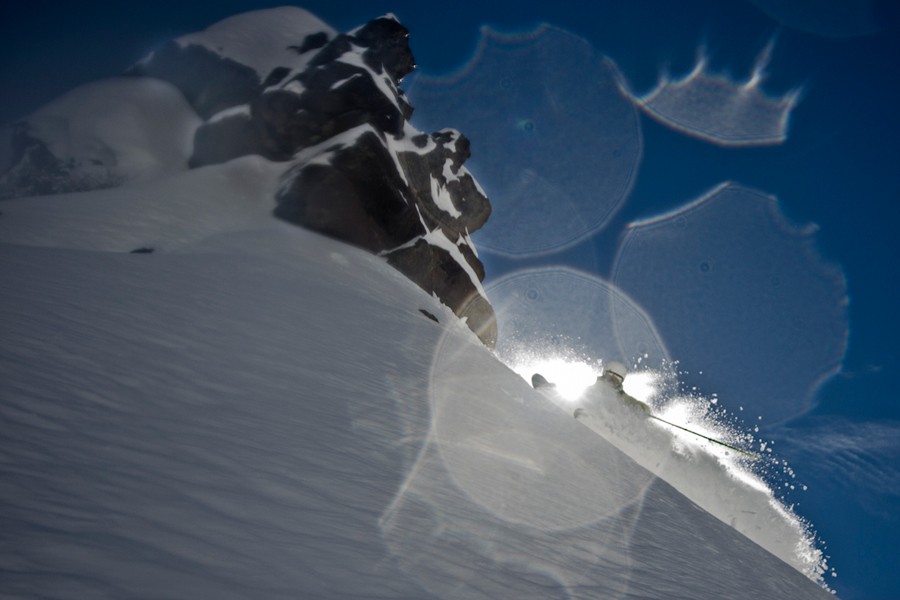Jeremie Heitz &agrave; Termas de Chillan 