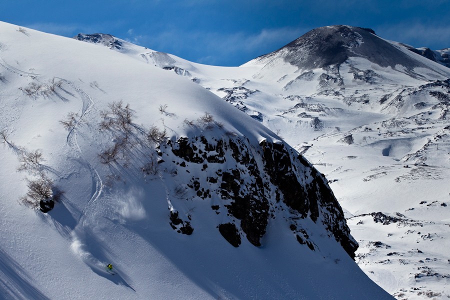 Jeremie Heitz &agrave; Termas de Chillan 