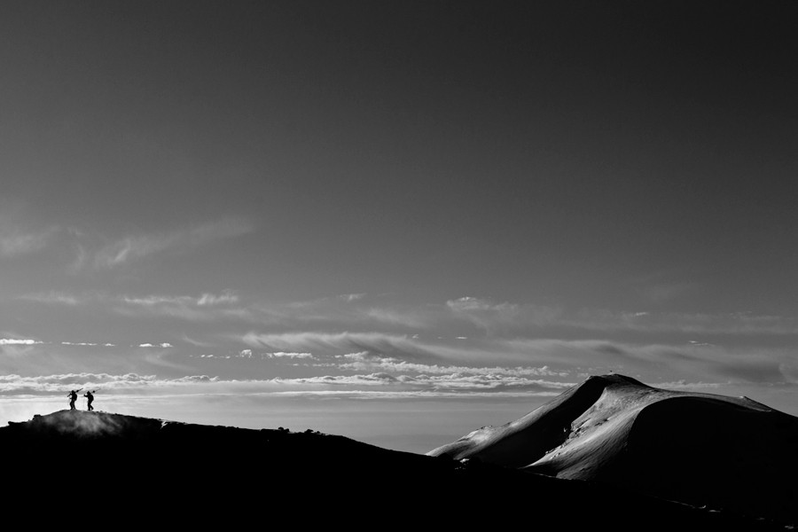 Sommet du volcan Nuevo 