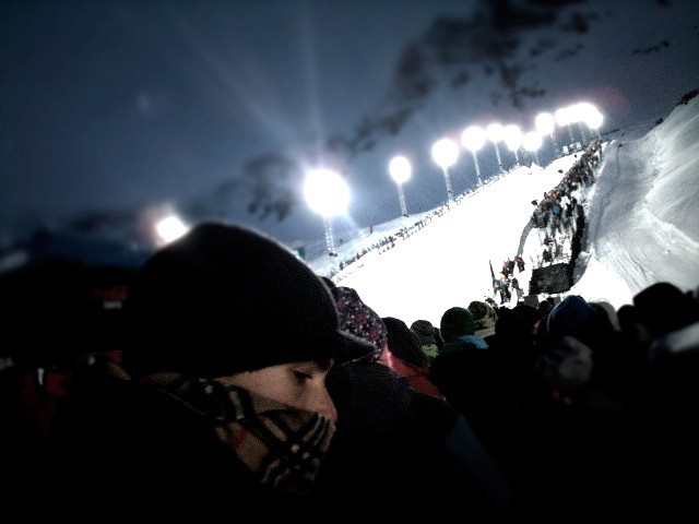 Half pipe des X Games Europe