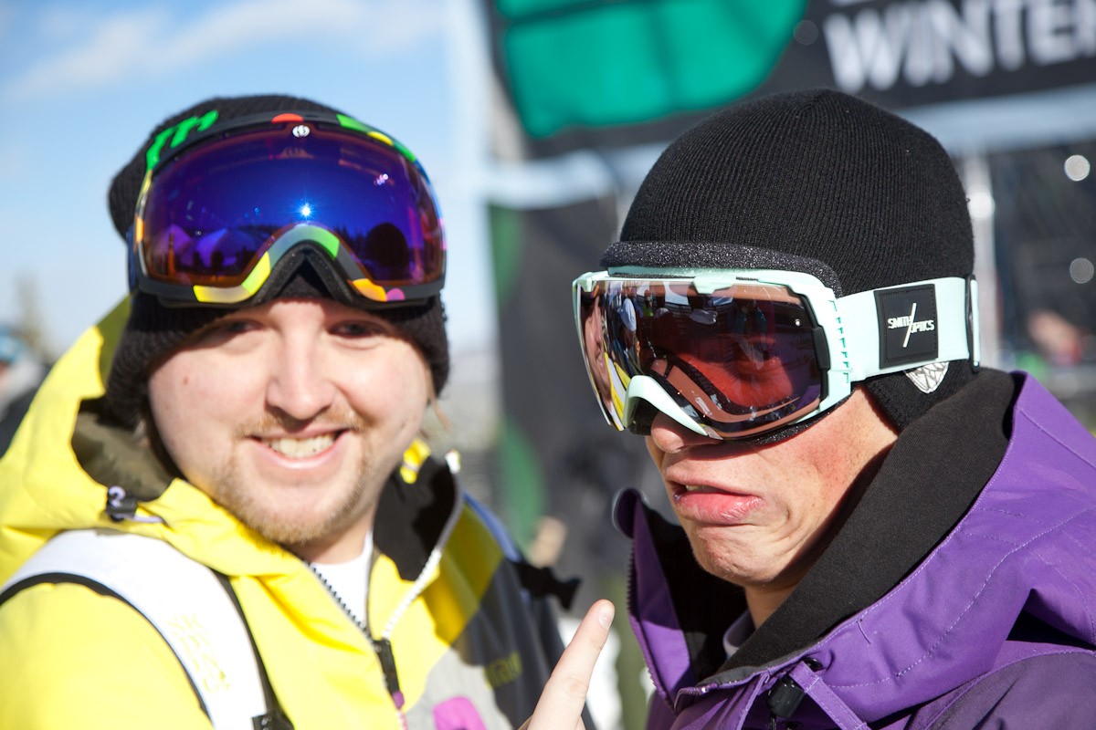Schmuck (Newschoolers) et Gus Kenworthy