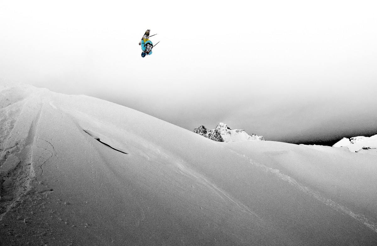 Mati Imbert &agrave; Tignes. Palafour, m?me session