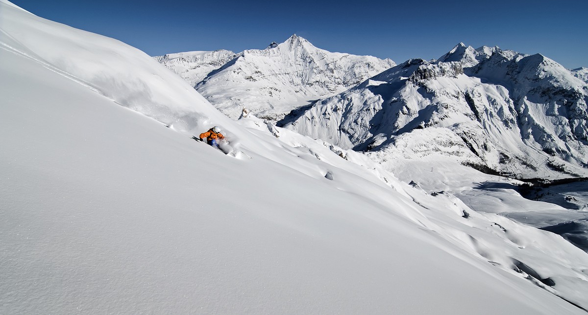 Maxence Rollin &agrave; Tignes.