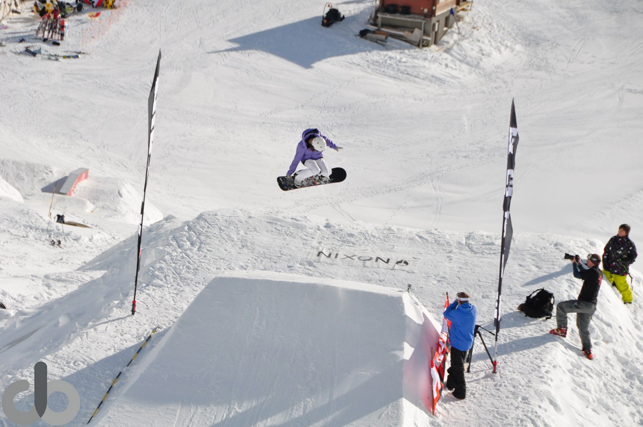beaucoup de style chez les snowboardeuse...