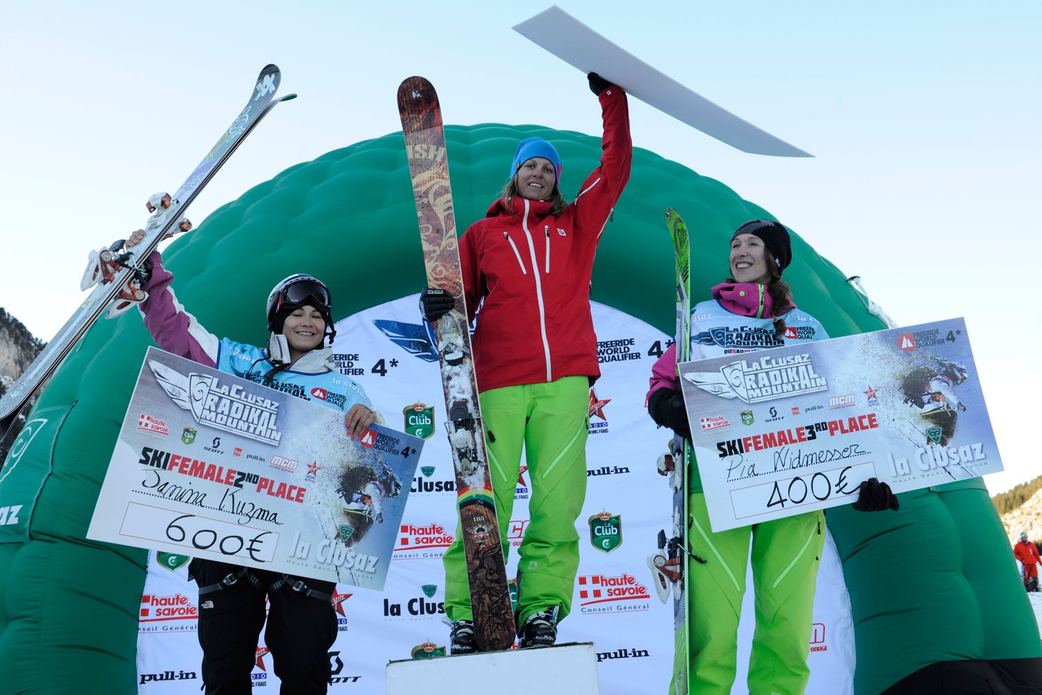 podium femmes
