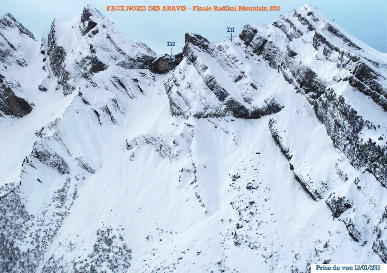face nord de l'Etale