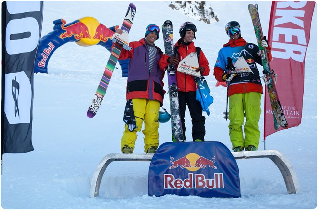 Podium : Sean Pettit, Markus Eder, Tim Durtschi