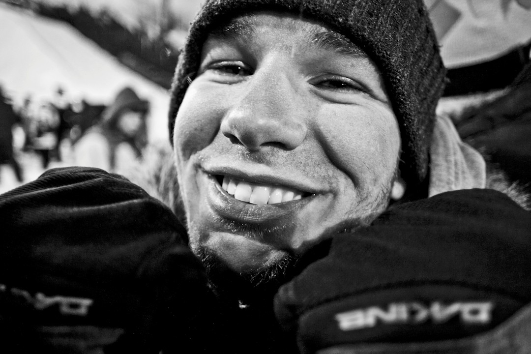 Dylan, notre pote, qui &agrave; fait le d&eacute;placement du Canada .