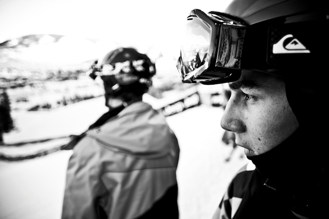 Thomas Krief quelques instants avant son run de finale