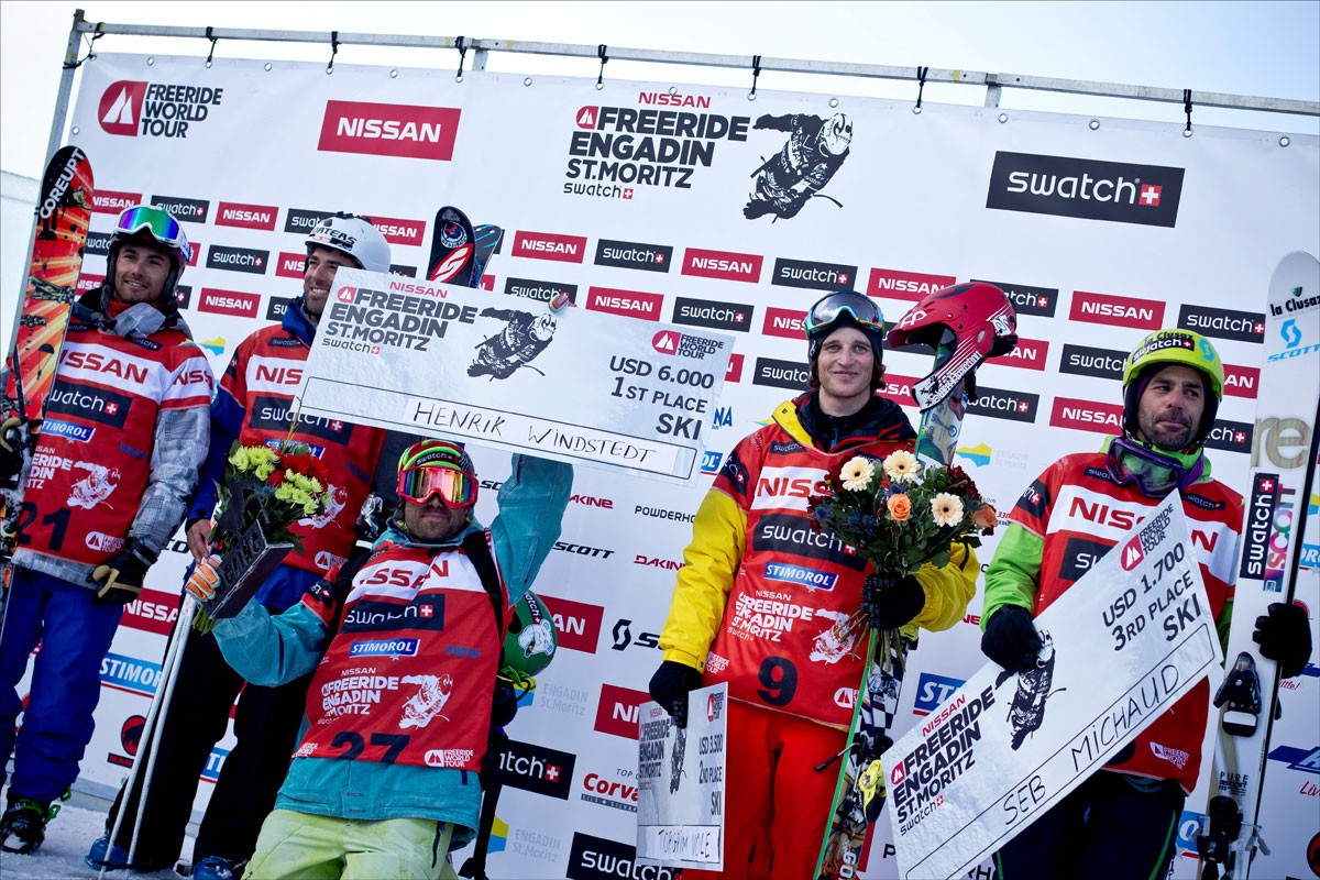 Podium ski
