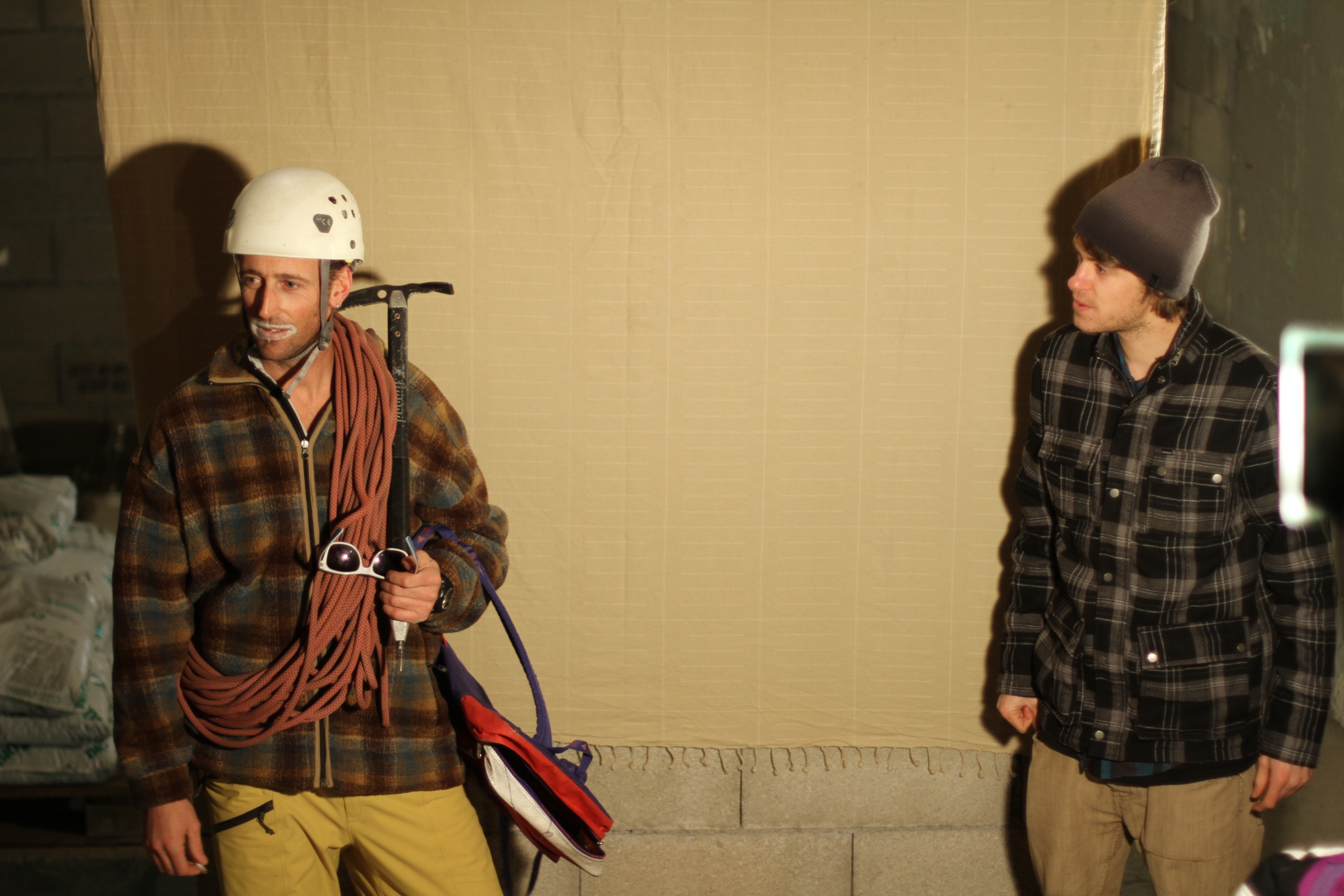 Mister good guide avec son cameraman