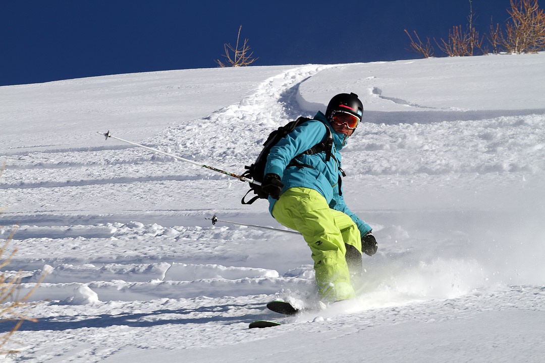 Trips poudre : Chamonix et Bardonnechia