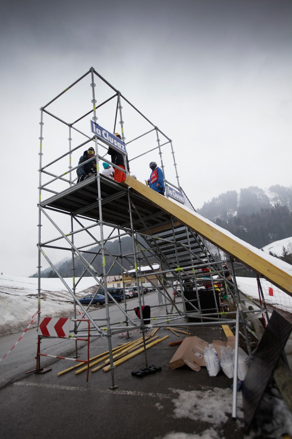 Un air de Big Air urbain...
