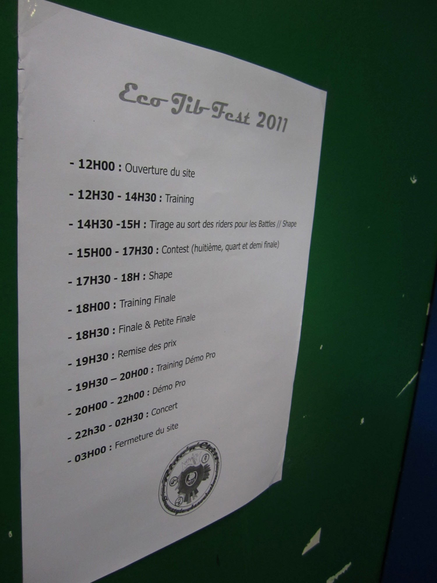 Tout un programme !