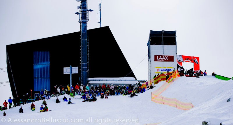d&eacute;part du slopestyle