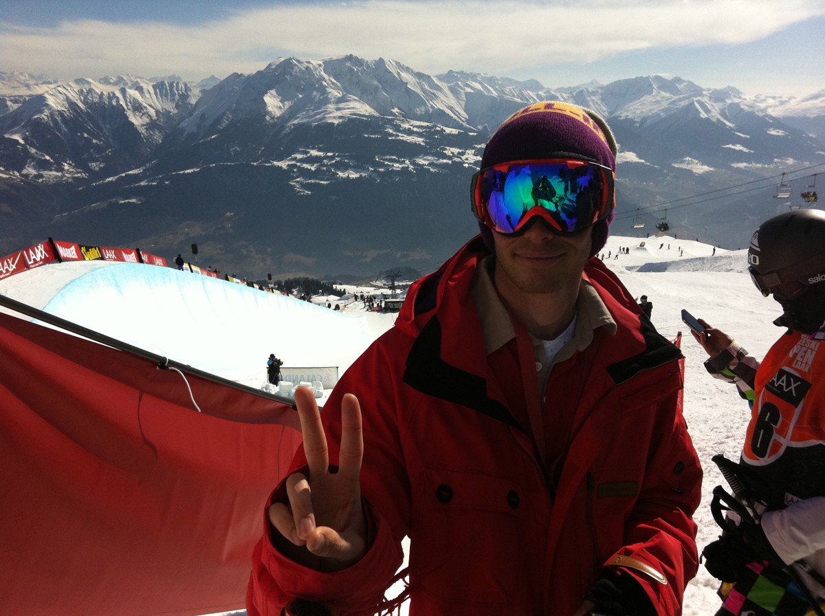 Kevin Rolland, spectateur d'un jour