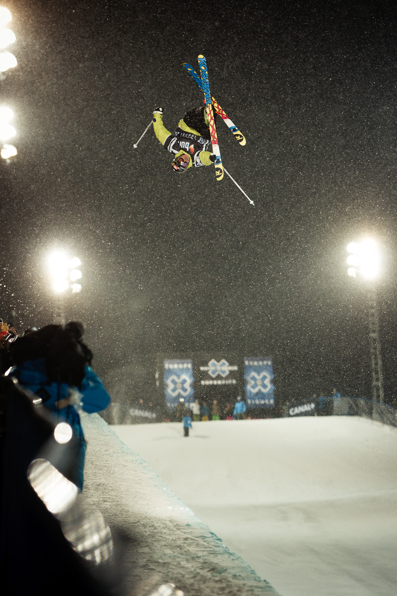 David prends les airs pour attraper sa qualification