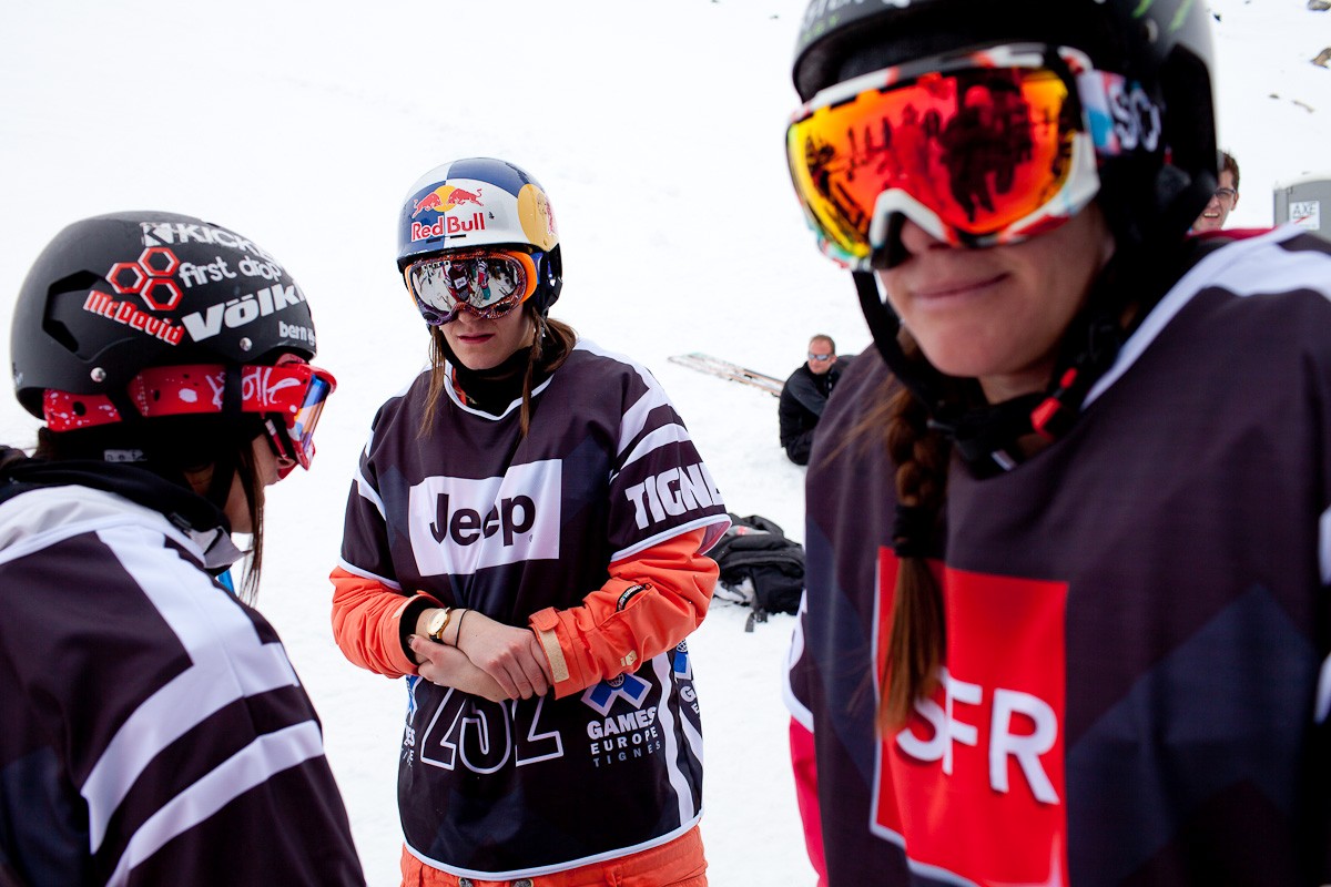Keri et Kaya apr&egrave;s leurs derniers runs
