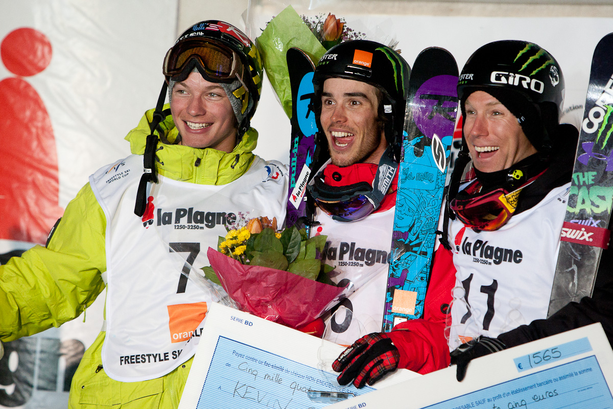 Le podium homme de la finale