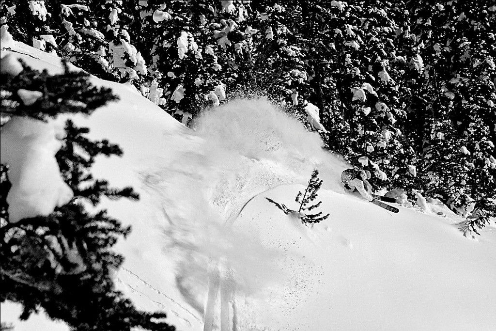 On skie jusqu'&agrave; Duffy Lake.