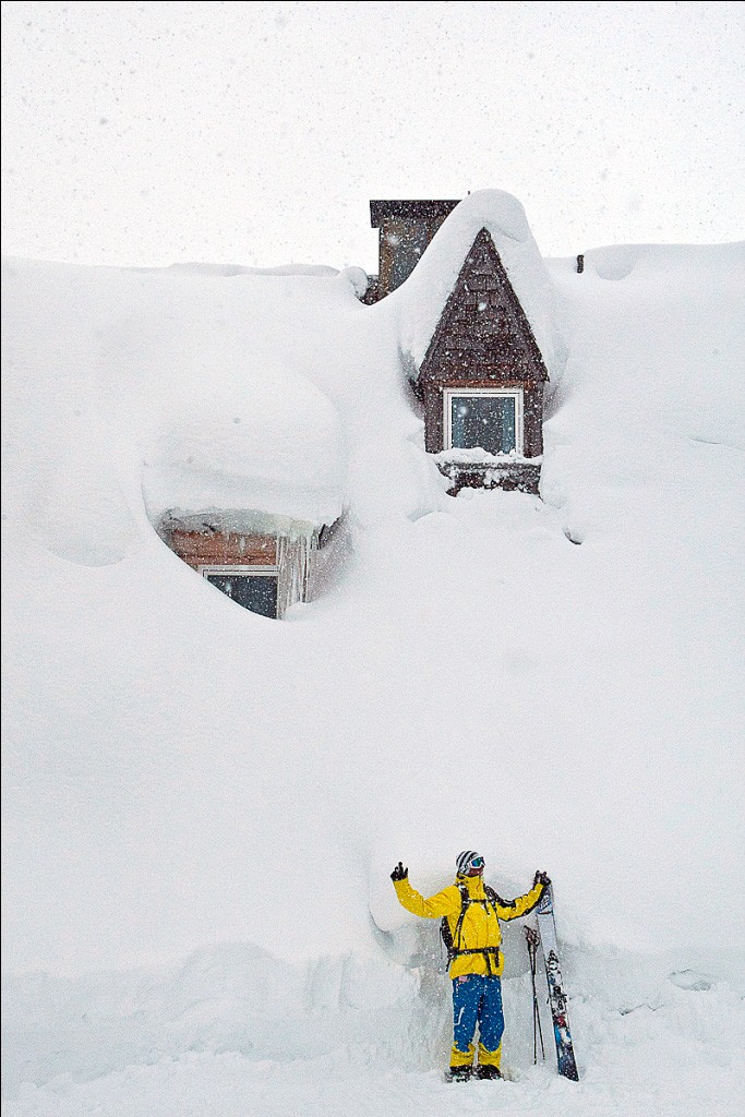 Difficile de trouver la porte d'entr&eacute;e (Mt Baker).