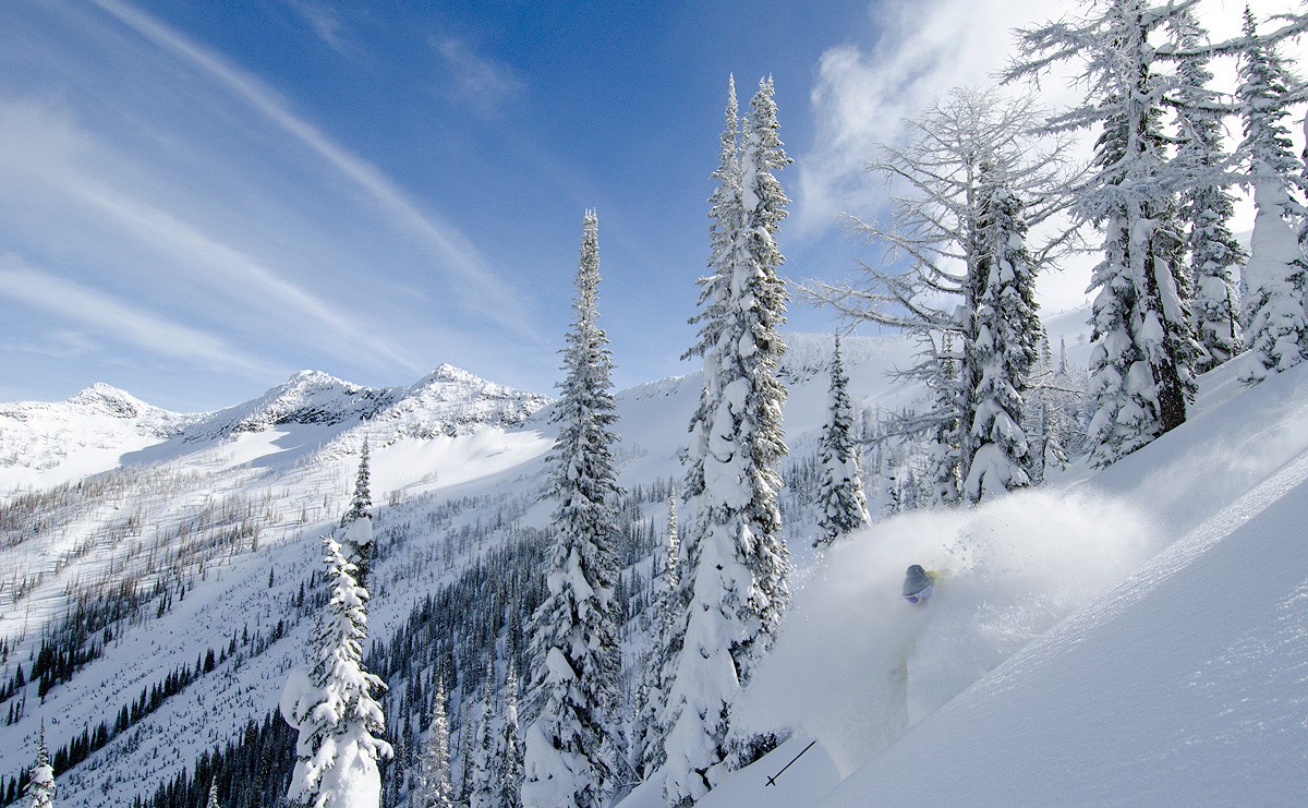 Le backcountry &agrave; White Water.