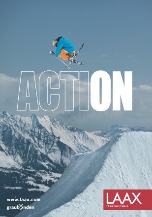 premi&egrave;re parue sur le journal officiel de la sation de Laax