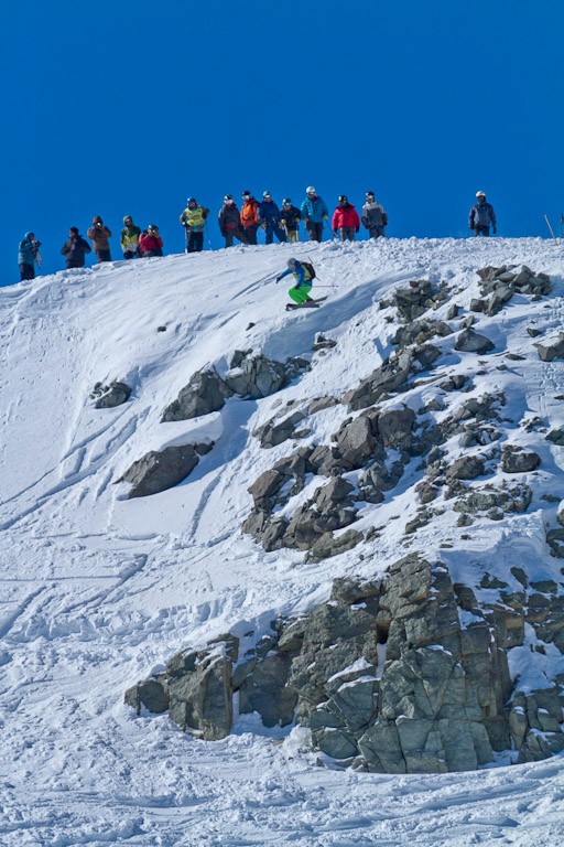 Julien Lopez en haut de la face