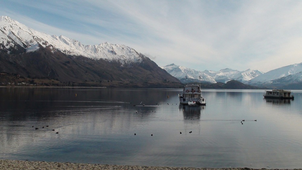 Au bord de Lake Wanaka