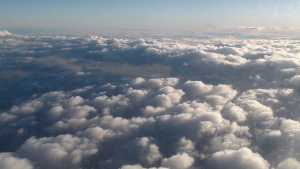 Mer de nuage au dessus de l\'Australie