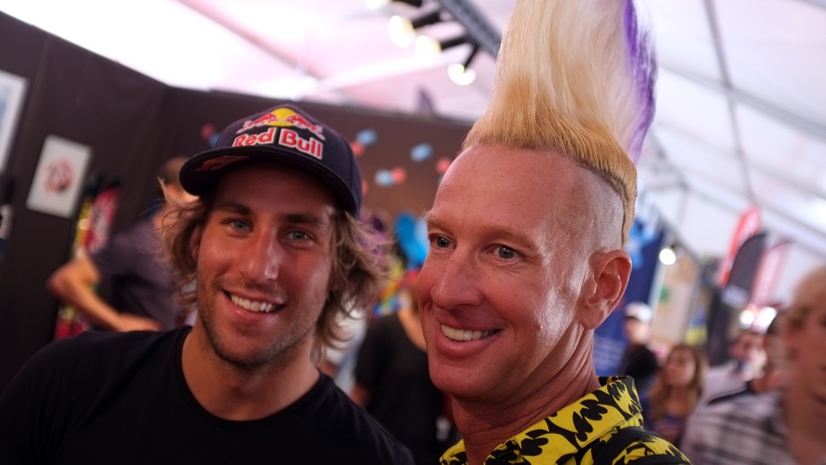 Henrik Windstedt et Glen Plake