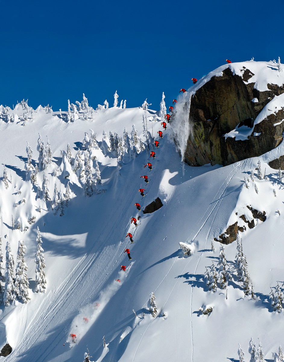 Un saut sans elan &agrave; Whistler. 