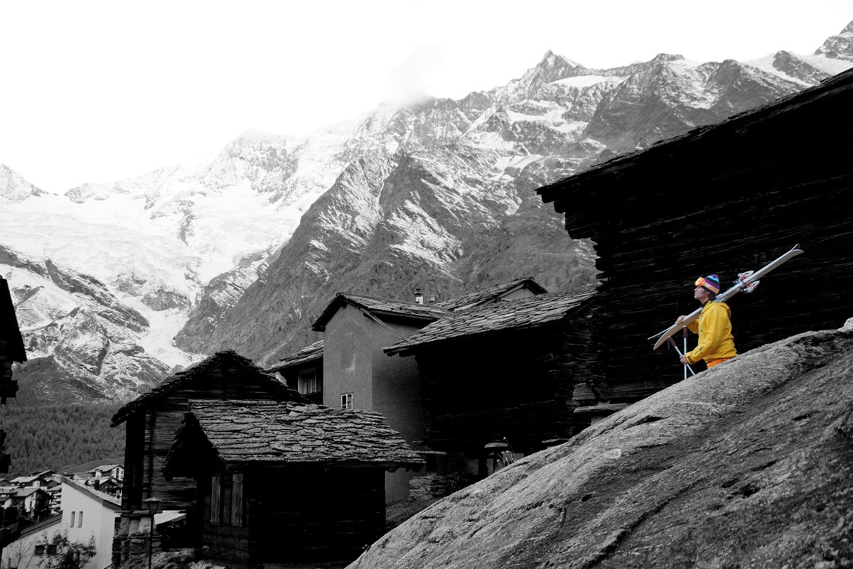 En test &agrave; Saas-Fee