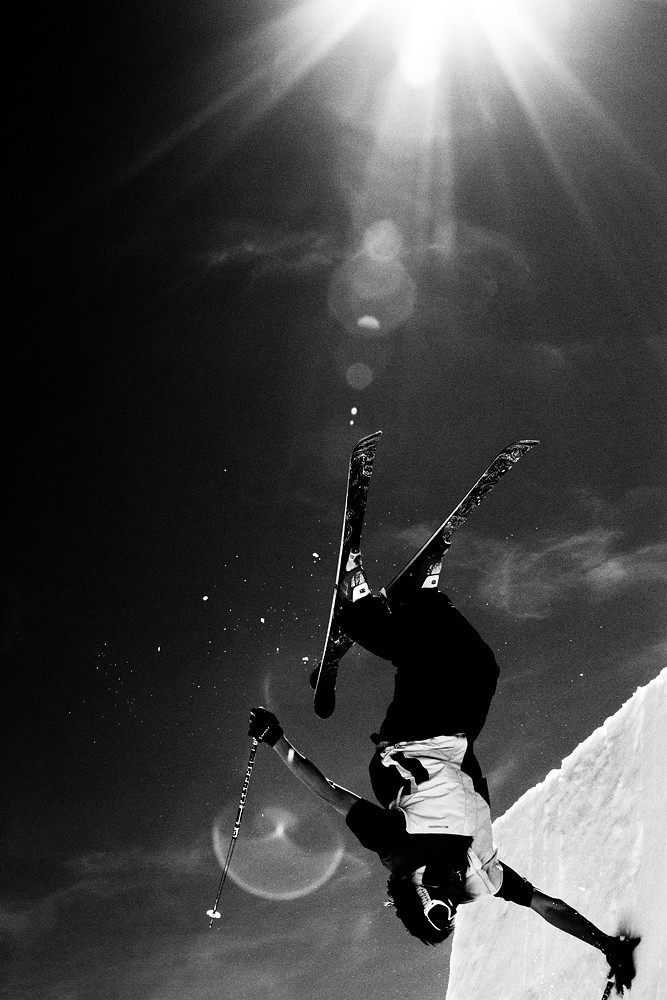 Roy Kittler en handplant &agrave; S&ouml;lden.