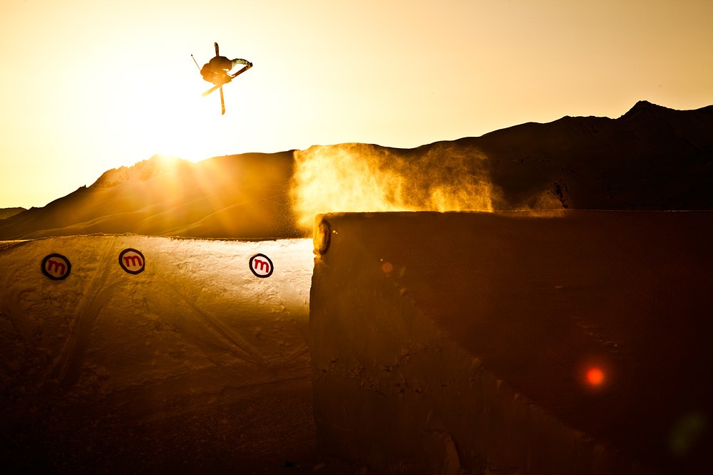 Tucker Perkins en cork 5 tail &agrave; Livigno.