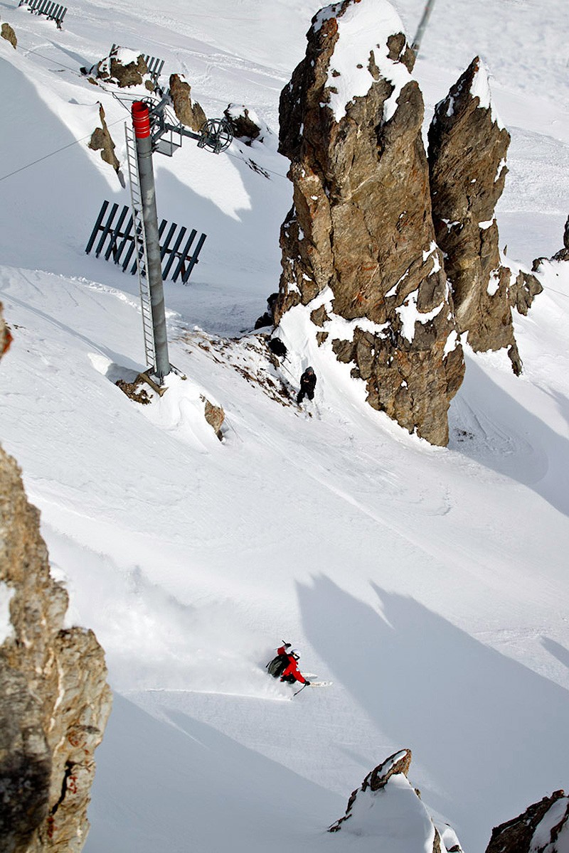 Premier freeride &agrave; Val d'Is&egrave;re (+vid&eacute;o)