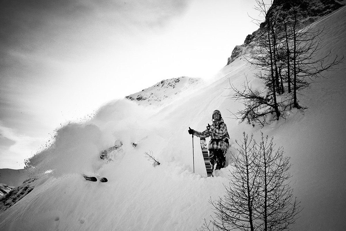 Premier freeride &agrave; Val d'Is&egrave;re (+vid&eacute;o)