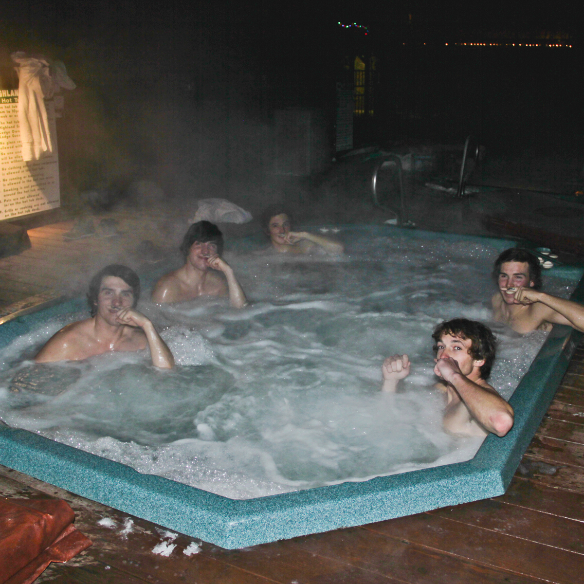 Jacuzzi moustache