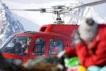 Heliskiing in Oksfjord