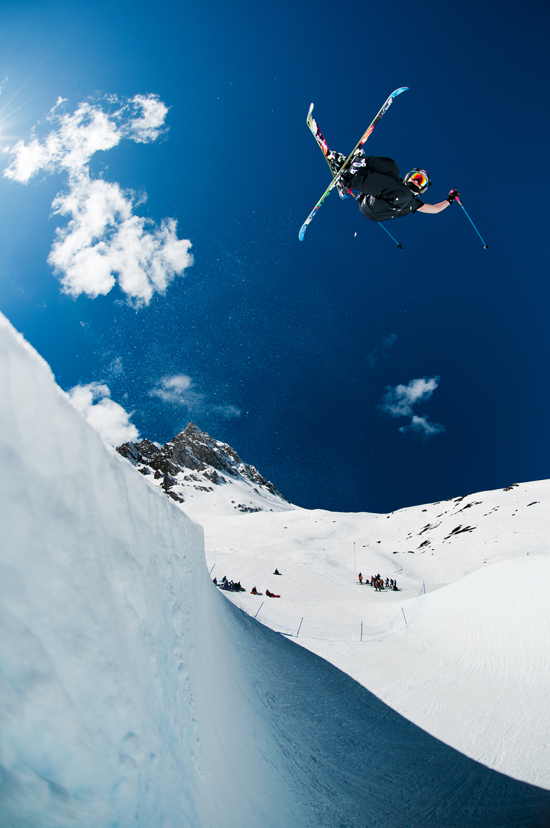 Shooting &agrave; Tignes