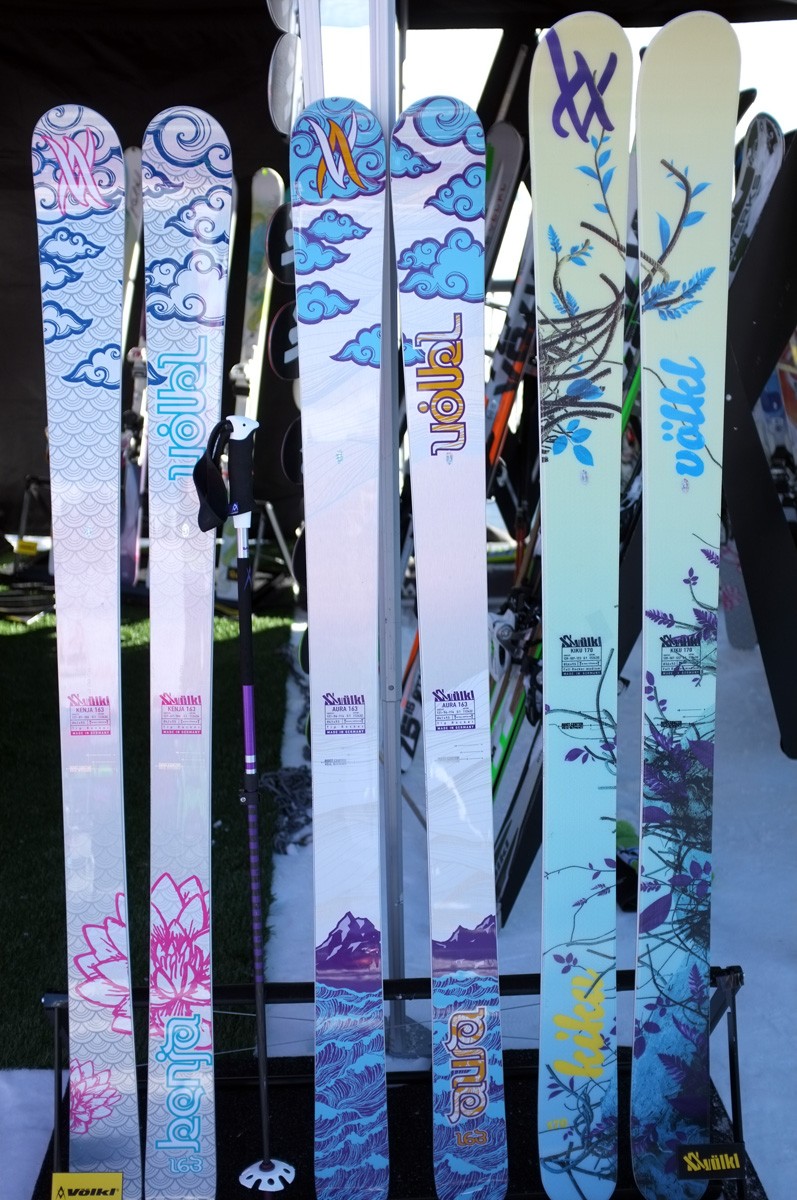 Les freeride femme :  Kenja, Aura, Kika