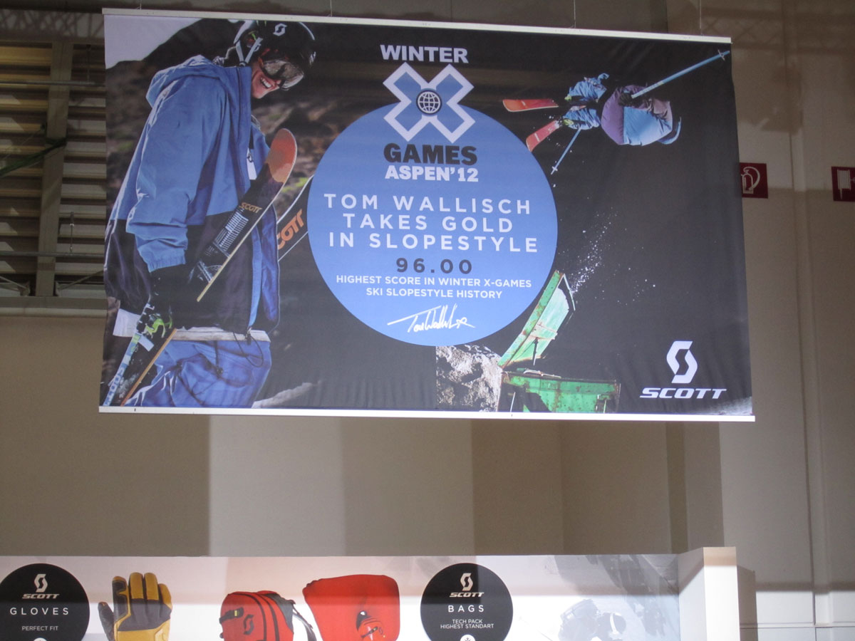 Scott n'a pas perdu de temps pour communiquer autour du score du run de Tom aux X Games Aspen